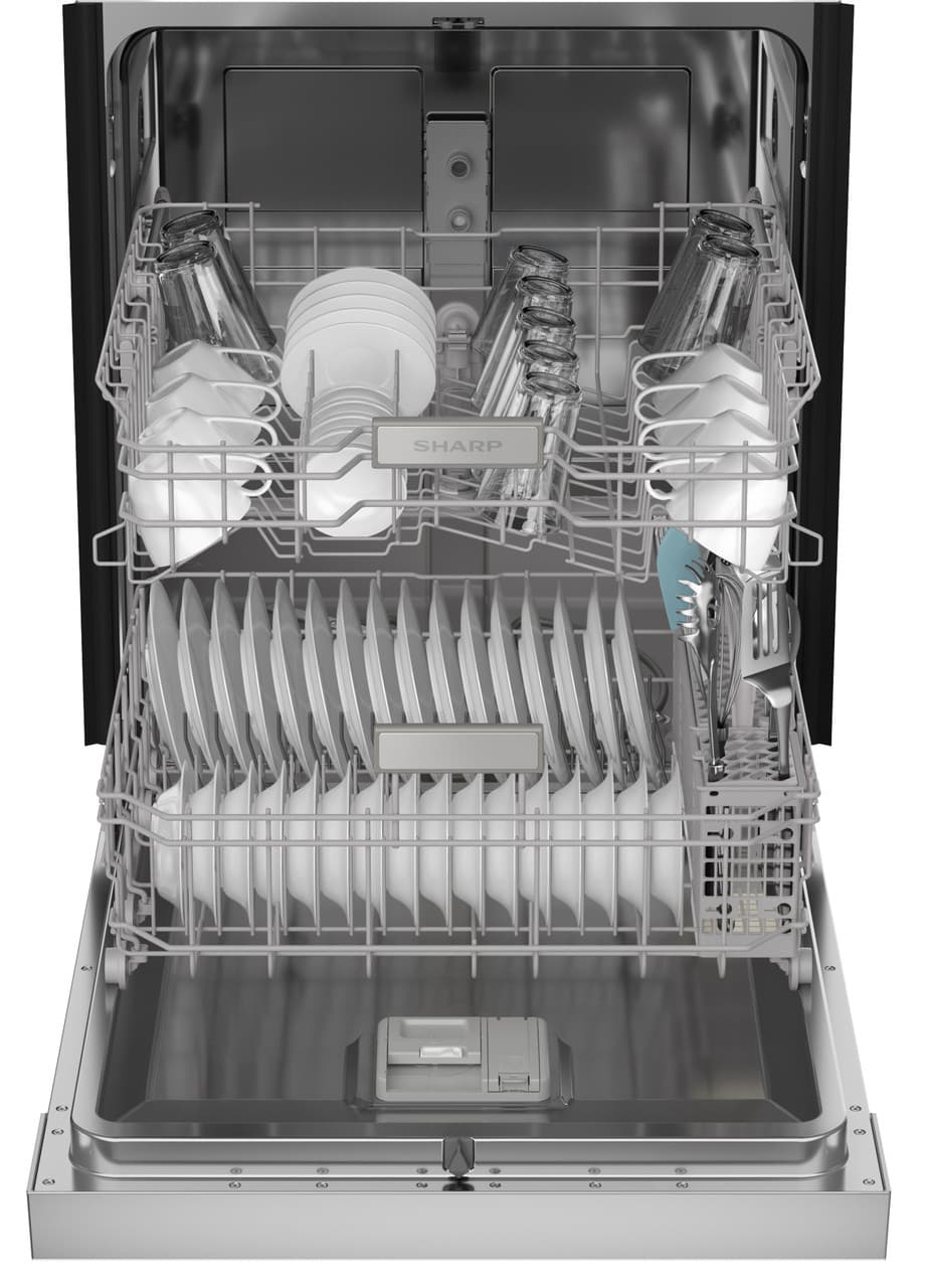 24 In. Stainless Steel Hybrid 52db Dishwasher