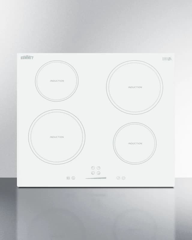 24" Wide 208-240V 4-Zone Induction Cooktop