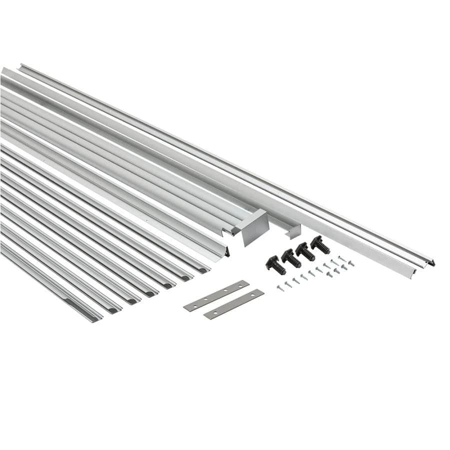 Full-Refrigerator and Up-Right Freezer Sidekick Trim Kit, Stainless Steel, used with WSZ57L18DM and WSR57R18DM models