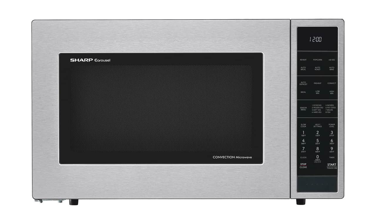 1.5 Cu. Ft. 900w Stainless Steel Convection Countertop Microwave Oven