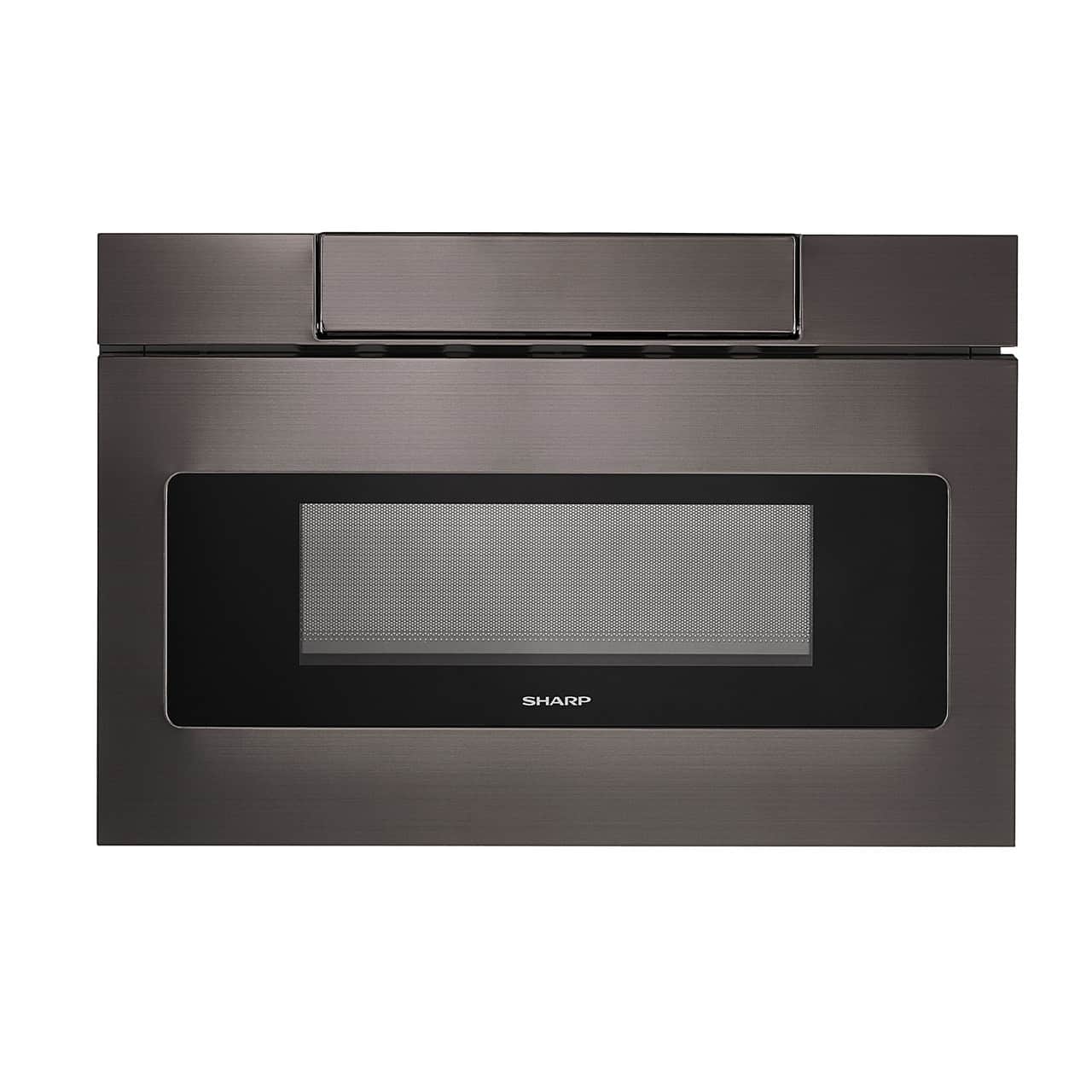 24 In. 1.2 Cu. Ft. 950w Black Stainless Steel Microwave Drawer Oven