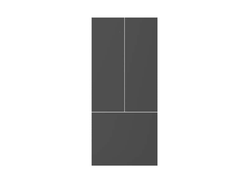Front Panel Kit for 36” FRENCH DOOR Refrigerator REF36FDBZPNV/24 Contains 3 Panels