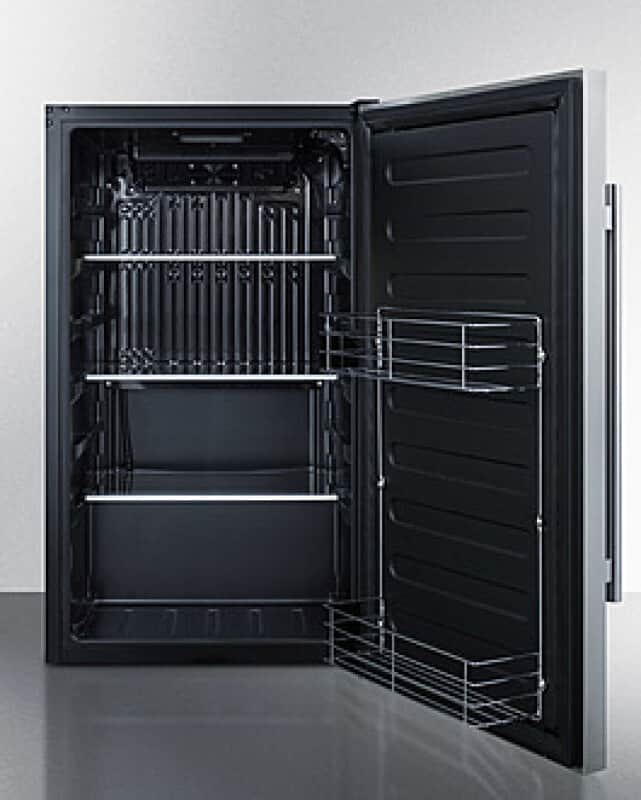 Shallow Depth Outdoor Built-In All-Refrigerator, ADA Compliant