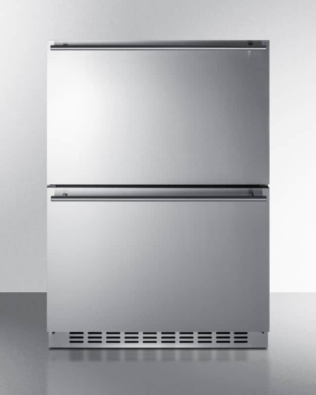24" Wide 2-Drawer Refrigerator-Freezer