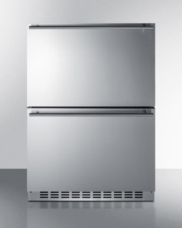 24" Wide 2-Drawer Refrigerator-Freezer