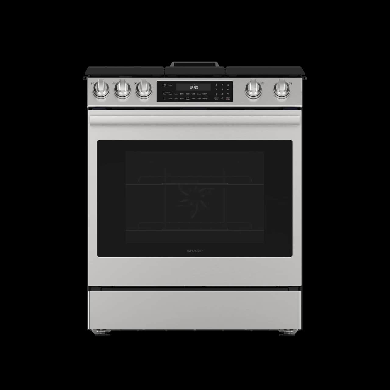 30 In. 5 Burner 6.1 Cu. Ft. Slide-in Gas Range With Convection