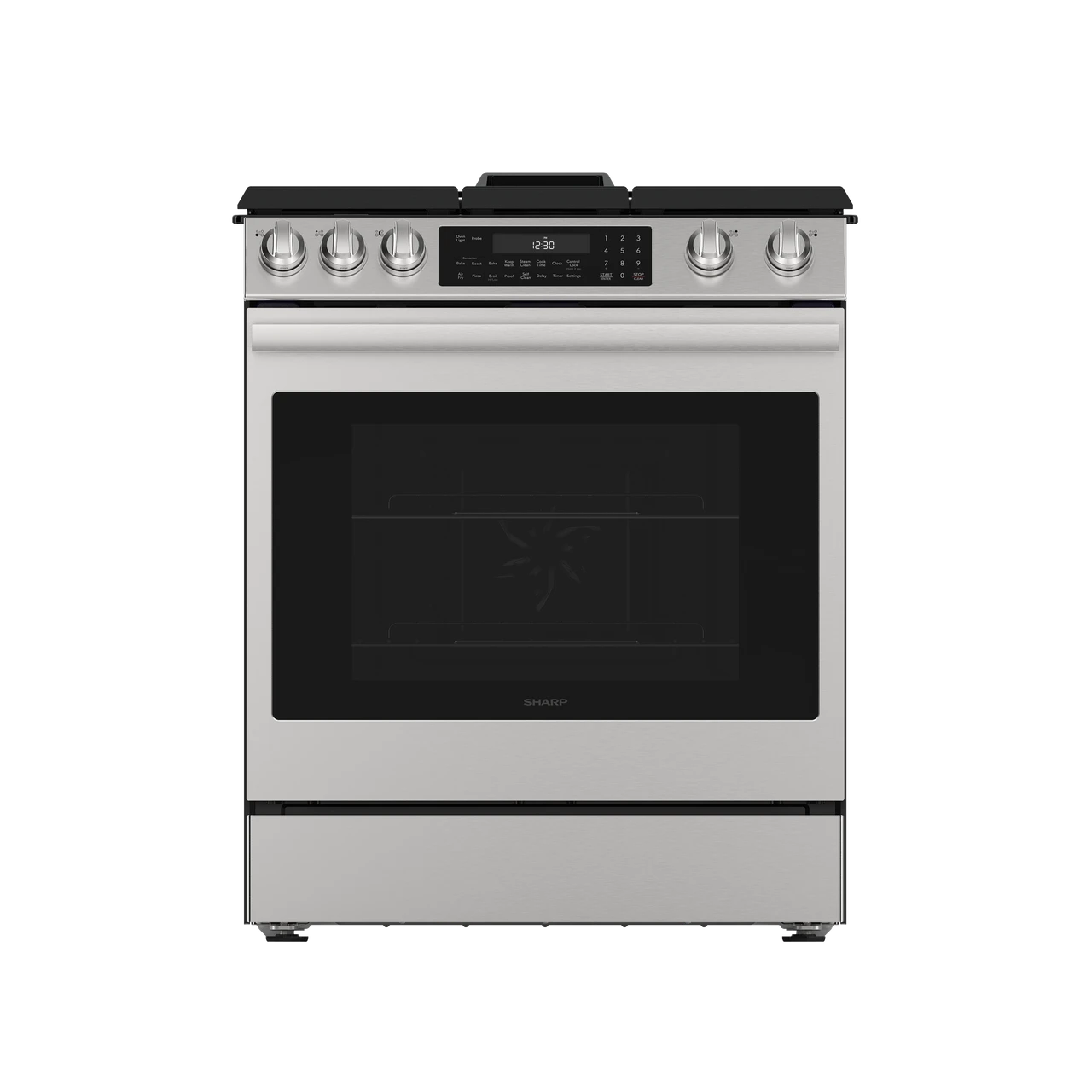 30 In. 5 Burner 6.1 Cu. Ft. Slide-in Gas Range With Convection