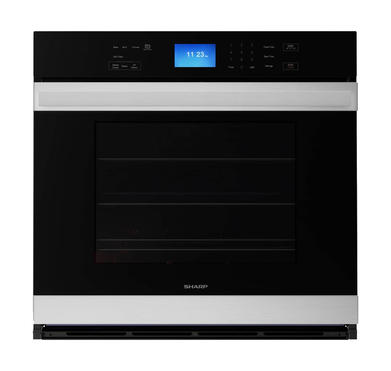 Stainless Steel European Convection Built-in Single Wall Oven