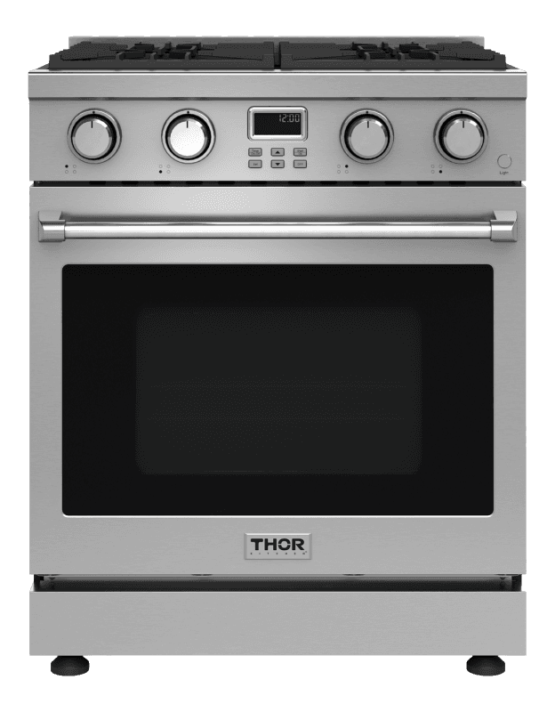 30 Inch Contemporary Professional Gas Range