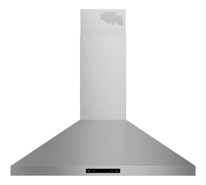 30 Inch Contemporary Wall Mount Pyramid Shape Range Hood