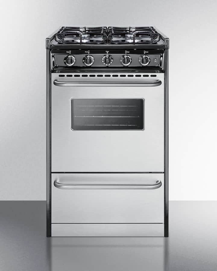 20" Wide Gas Range