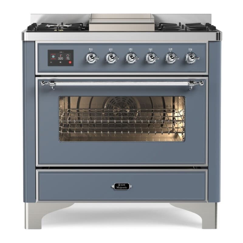 Majestic II Series 36" Dual Fuel Liquid Propane Freestanding Range