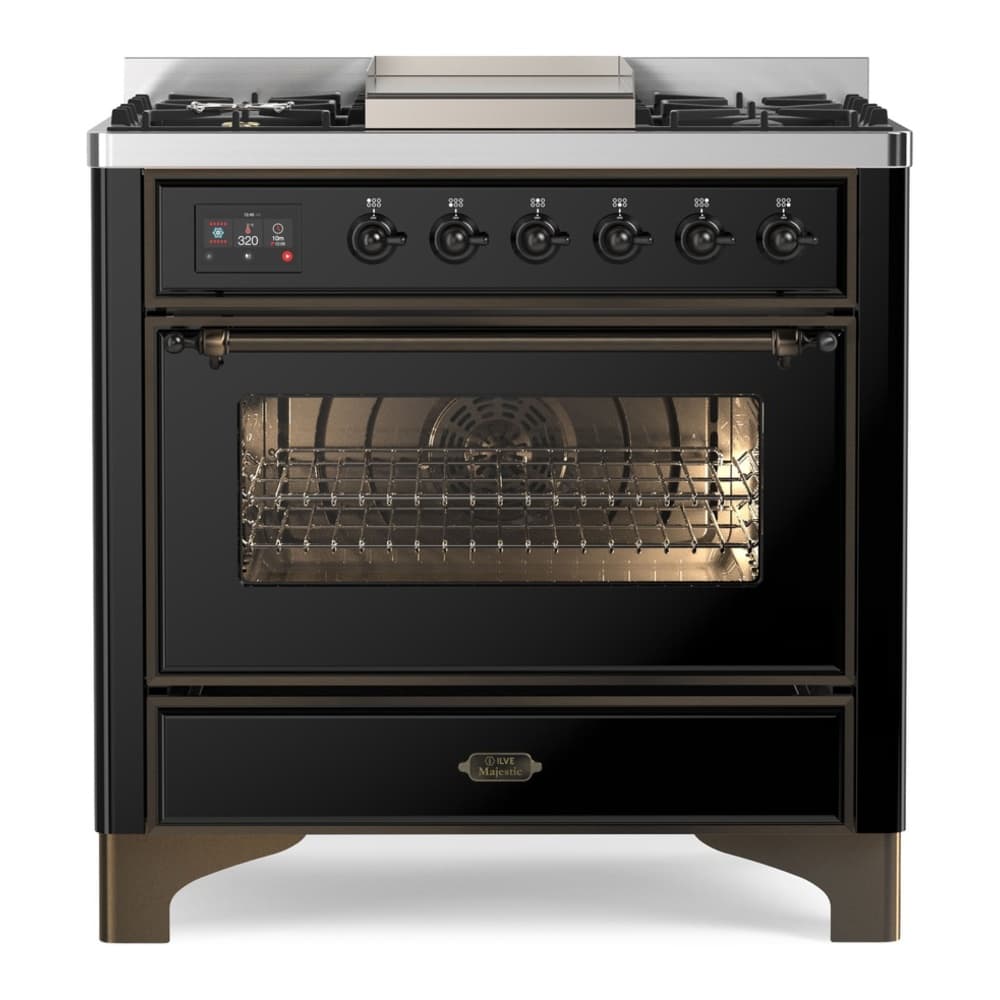 Majestic II Series 36" Dual Fuel Natural Gas Freestanding Range