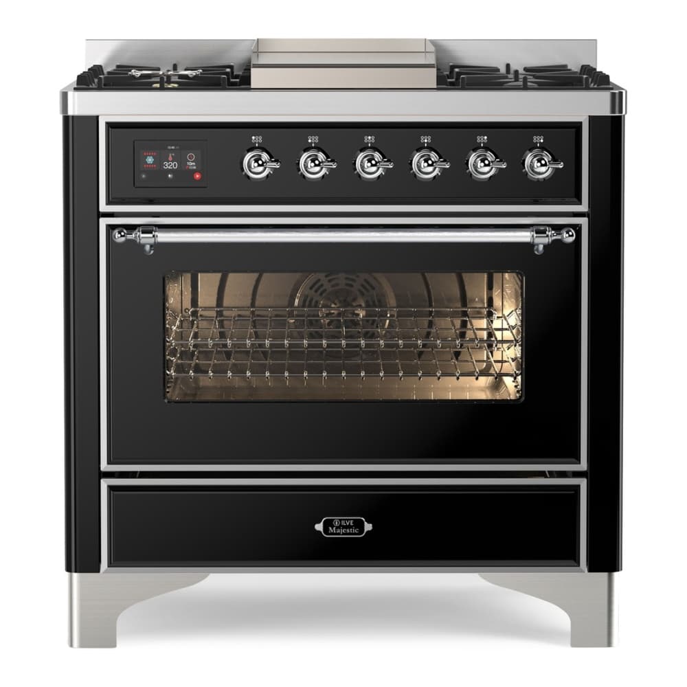 Majestic II Series 36" Dual Fuel Natural Gas Freestanding Range