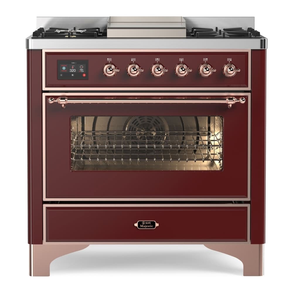 Majestic II Series 36" Dual Fuel Natural Gas Freestanding Range
