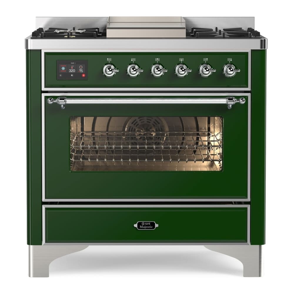 Majestic II Series 36" Dual Fuel Liquid Propane Freestanding Range