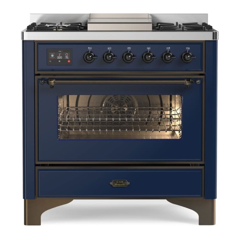 Majestic II Series 36" Dual Fuel Natural Gas Freestanding Range
