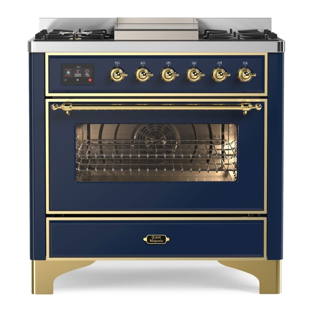 Majestic II Series 36" Dual Fuel Liquid Propane Freestanding Range