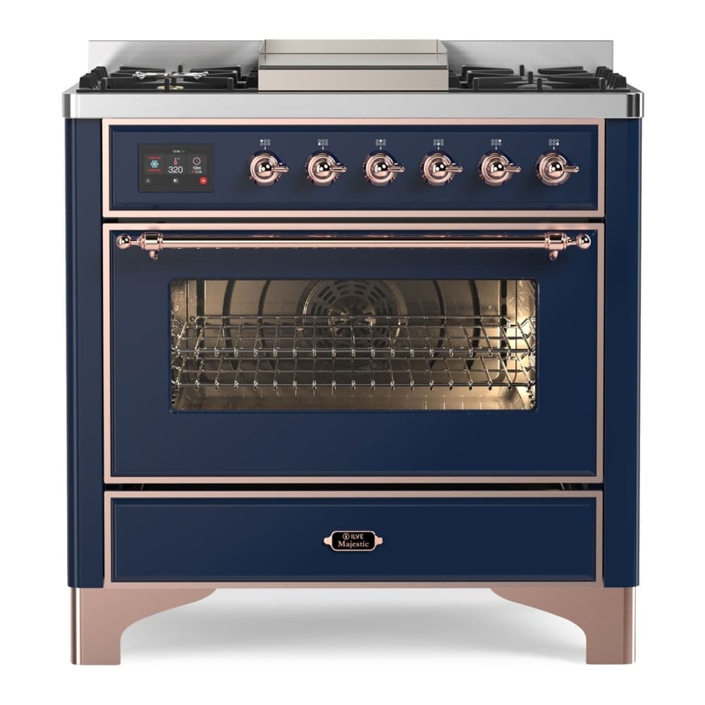 Majestic II Series 36" Dual Fuel Natural Gas Freestanding Range