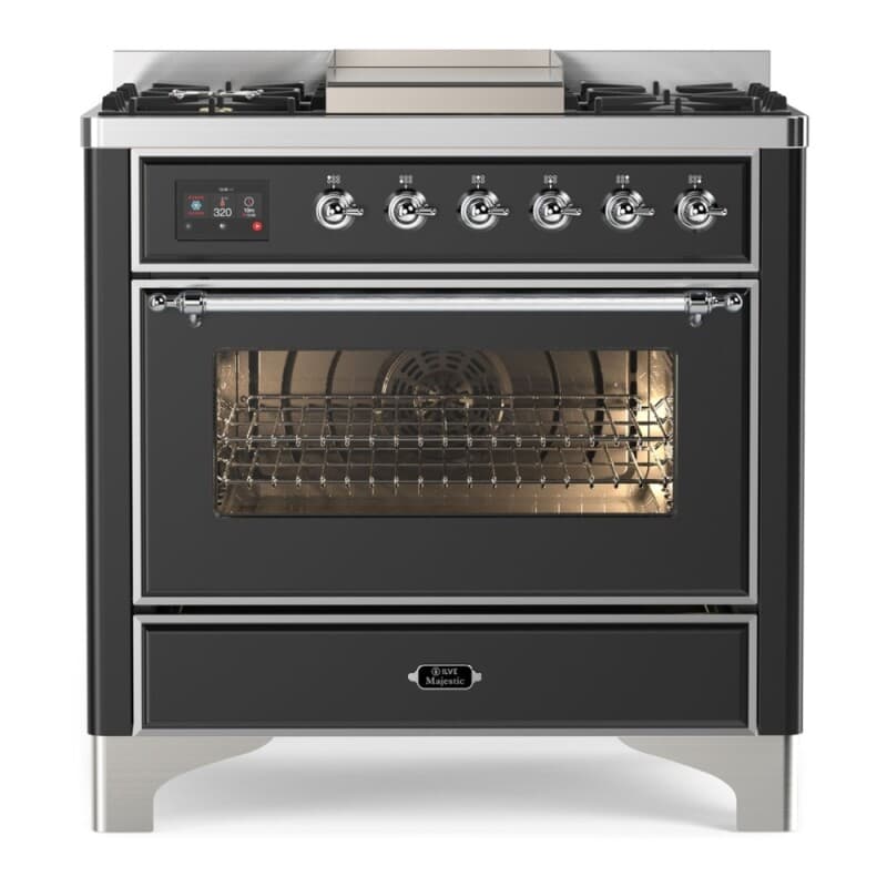Majestic II Series 36" Dual Fuel Liquid Propane Freestanding Range