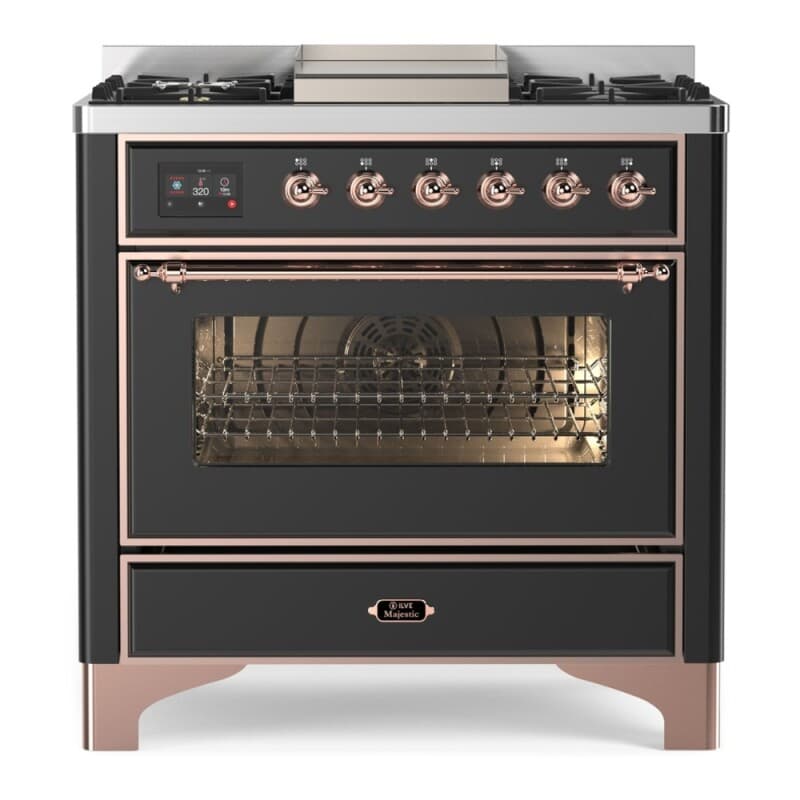 Majestic II Series 36" Dual Fuel Liquid Propane Freestanding Range