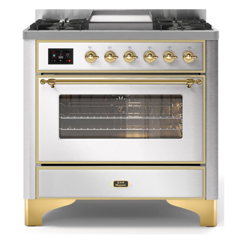 Majestic II Series 36" Dual Fuel Liquid Propane Freestanding Range