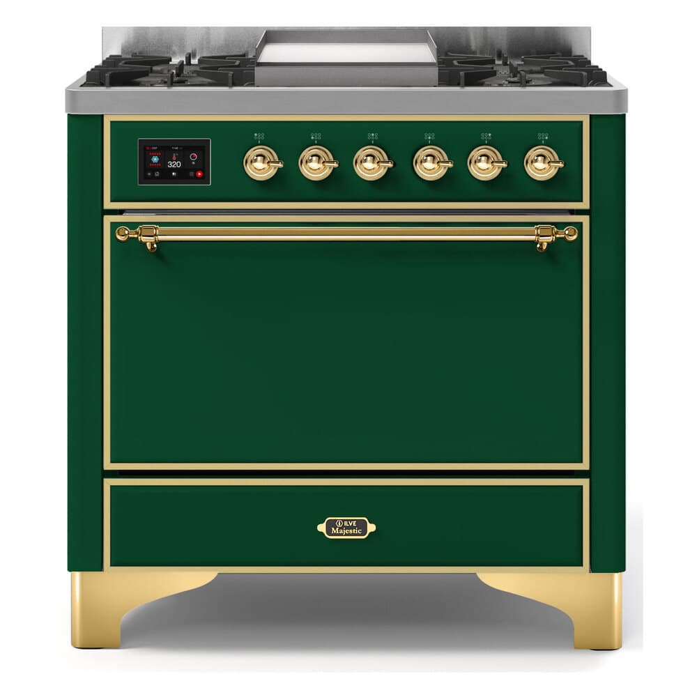 Majestic II Series 36" Dual Fuel Natural Gas Freestanding Range