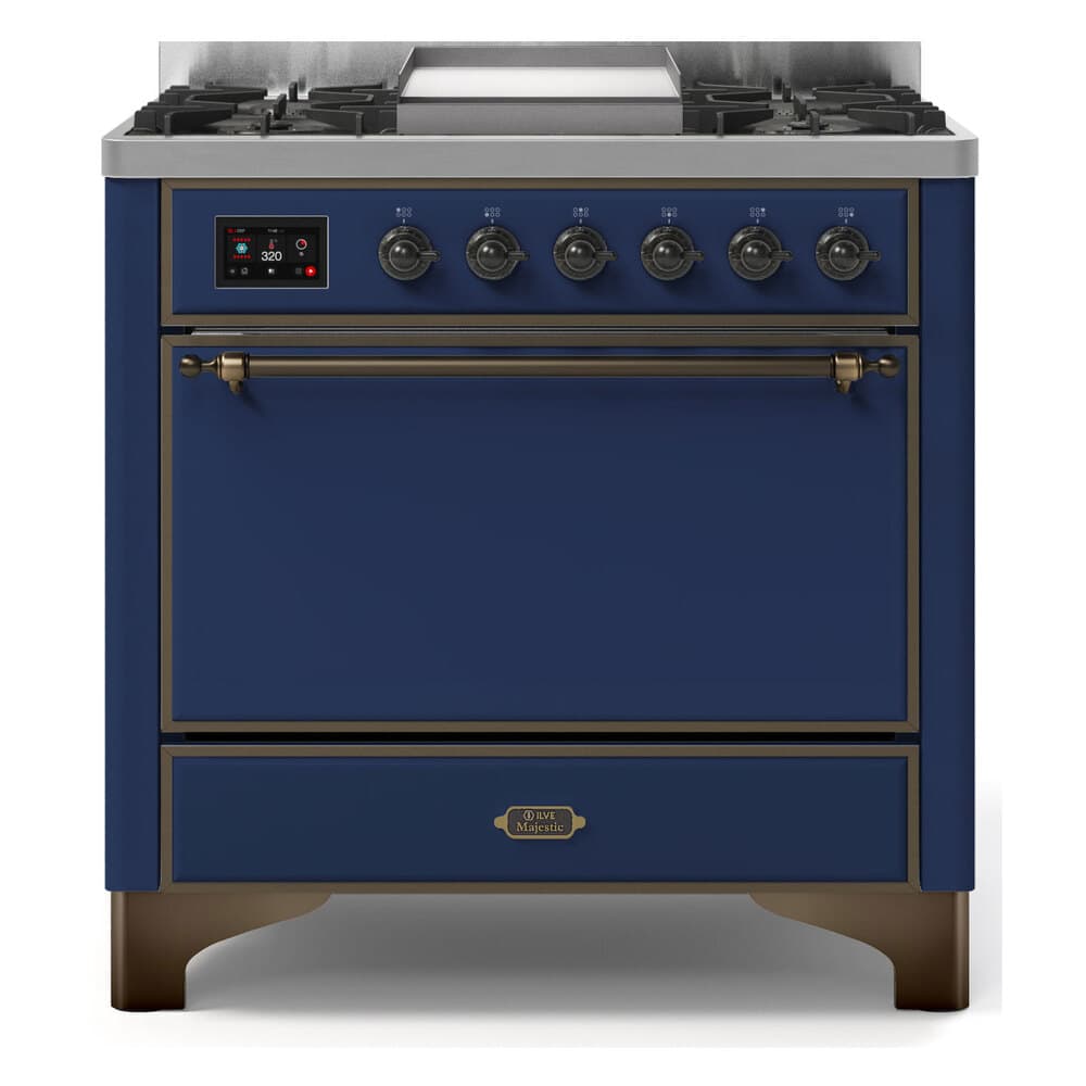 Majestic II Series 36" Dual Fuel Natural Gas Freestanding Range