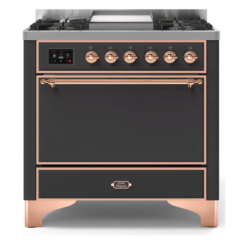 Majestic II Series 36" Dual Fuel Natural Gas Freestanding Range