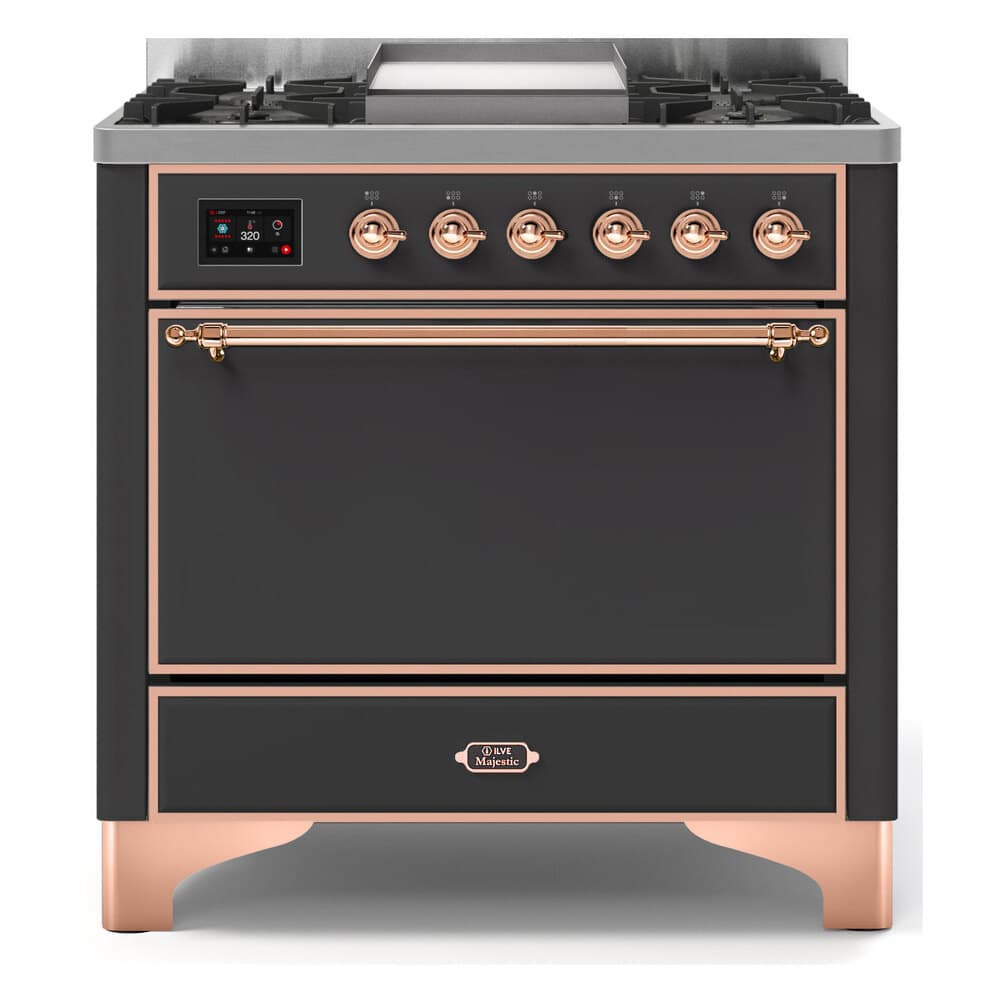 Majestic II Series 36" Dual Fuel Liquid Propane Freestanding Range