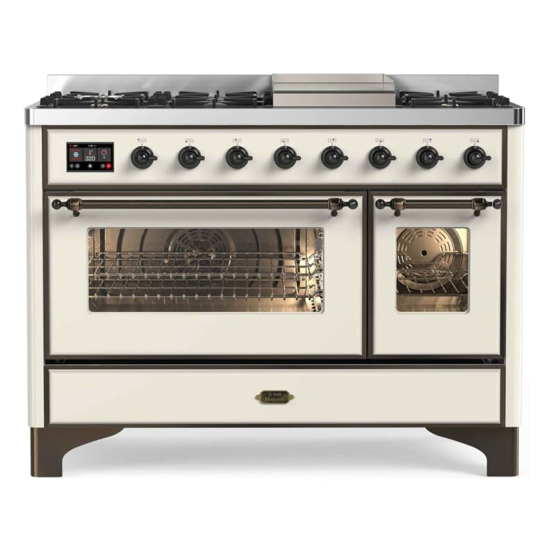 Majestic II Series 48" Dual Fuel Natural Gas Freestanding Range