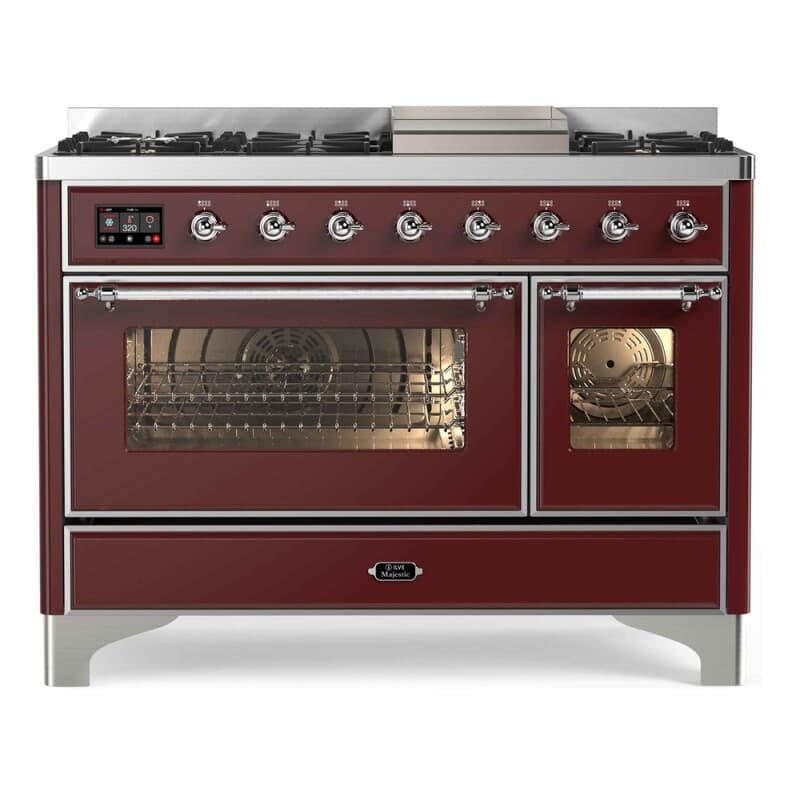 Majestic II Series 48" Dual Fuel Liquid Propane Freestanding Range