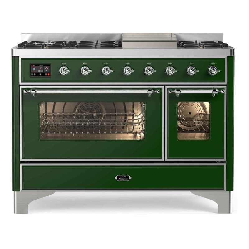 Majestic II Series 48" Dual Fuel Natural Gas Freestanding Range