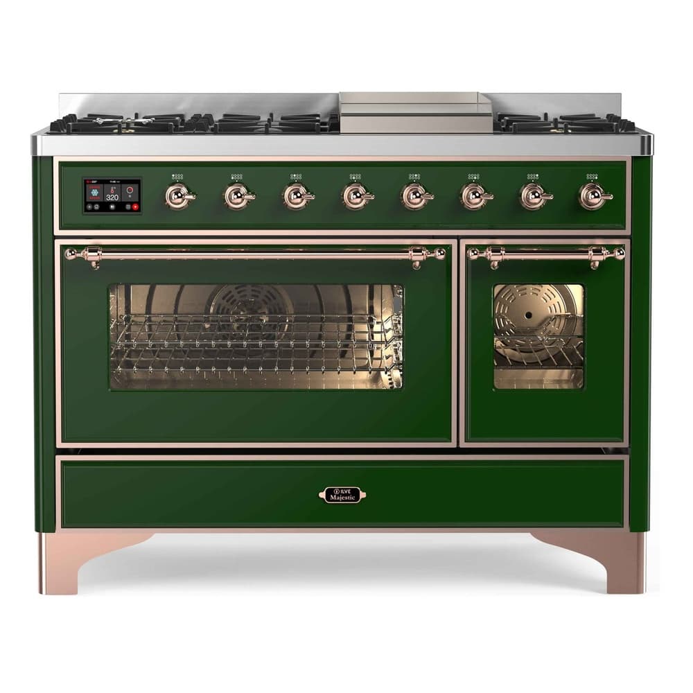 Majestic II Series 48" Dual Fuel Natural Gas Freestanding Range