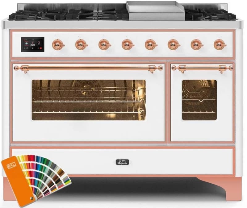 Majestic II Series 48" Dual Fuel Liquid Propane Freestanding Range