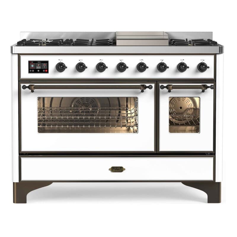 Majestic II Series 48" Dual Fuel Liquid Propane Freestanding Range