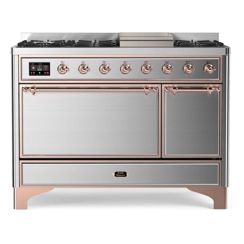 Majestic II Series 48" Dual Fuel Natural Gas Freestanding Range