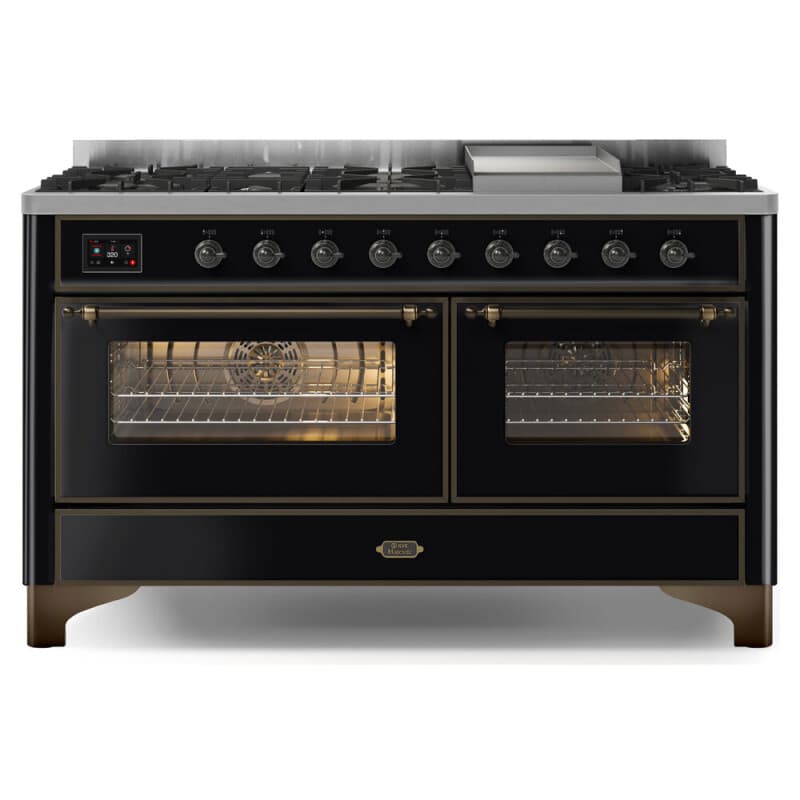 Majestic II Series 60" Dual Fuel Natural Gas Freestanding Range