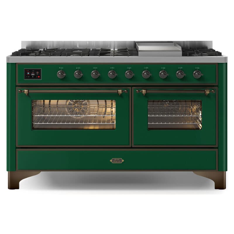 Majestic II Series 60" Dual Fuel Liquid Propane Freestanding Range
