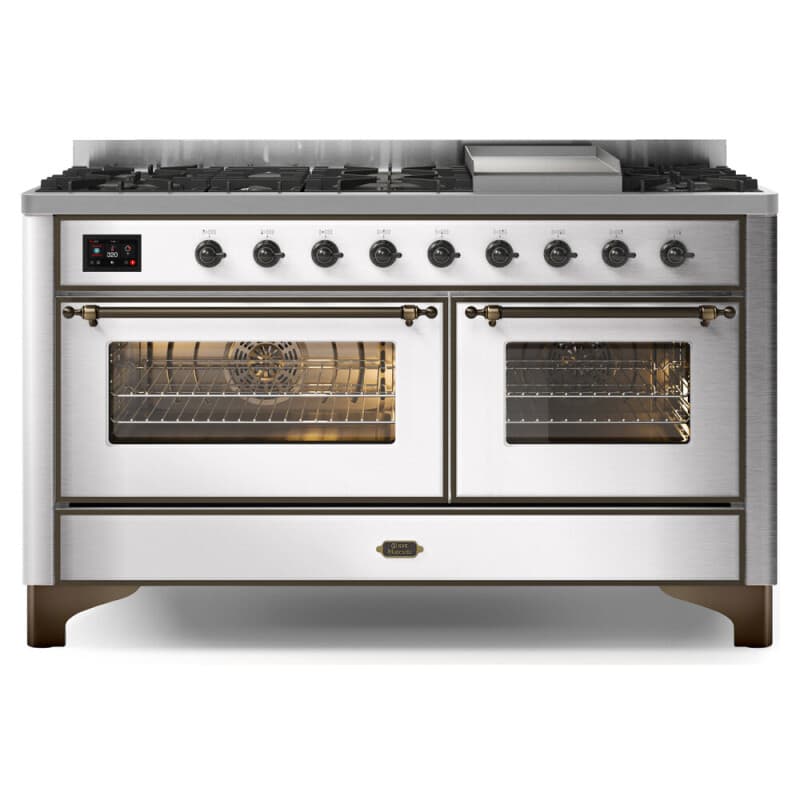 Majestic II Series 60" Dual Fuel Liquid Propane Freestanding Range