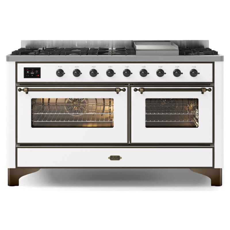 Majestic II Series 60" Dual Fuel Natural Gas Freestanding Range
