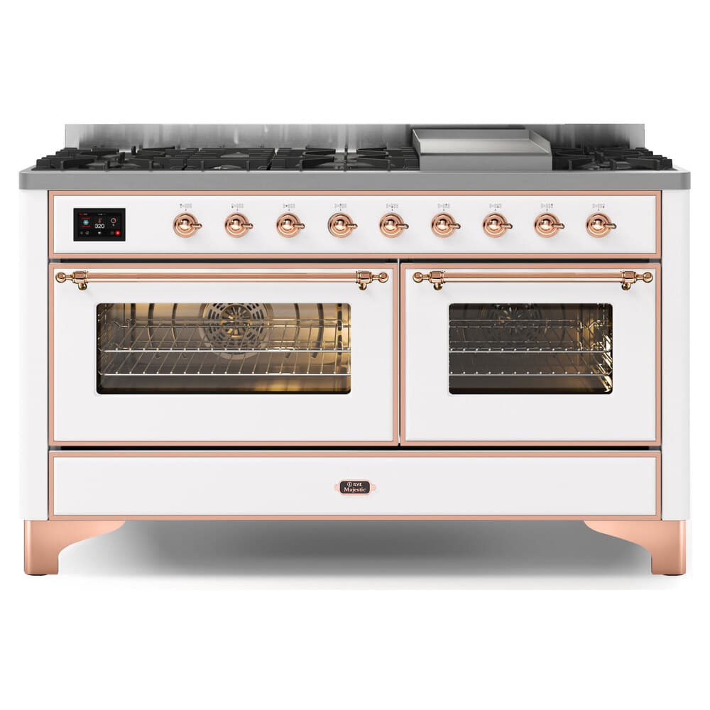 Majestic II Series 60" Dual Fuel Natural Gas Freestanding Range