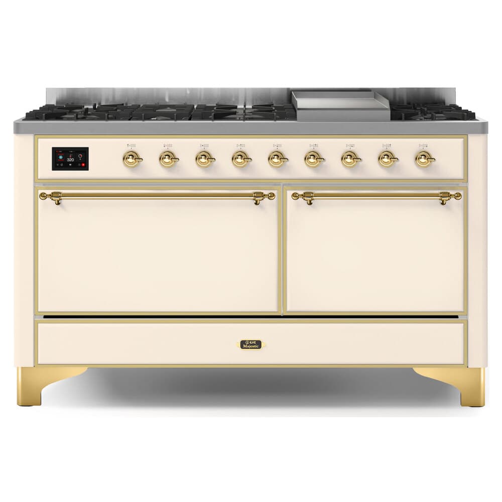 Majestic II Series 60" Dual Fuel Natural Gas Freestanding Range