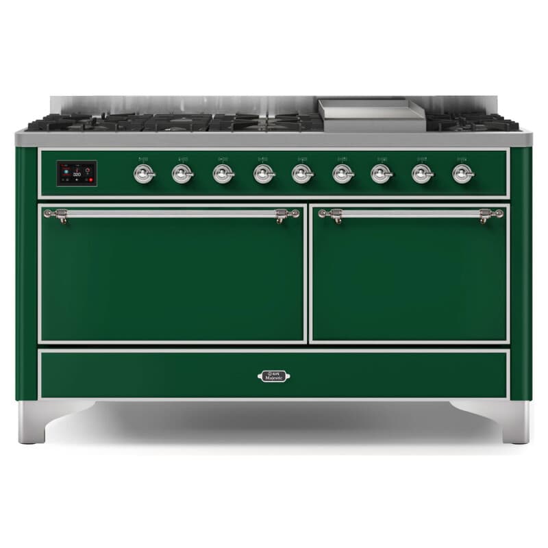 Majestic II Series 60" Dual Fuel Natural Gas Freestanding Range