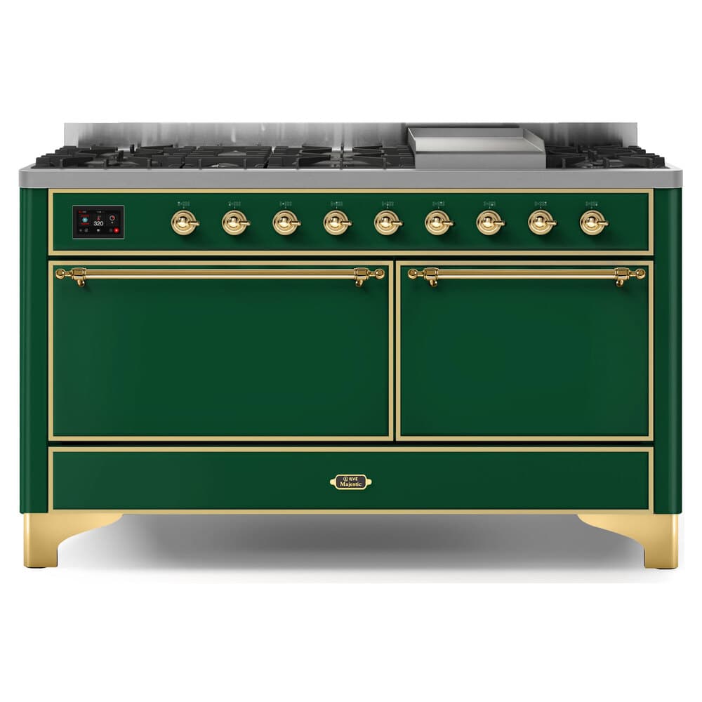 Majestic II Series 60" Dual Fuel Liquid Propane Freestanding Range