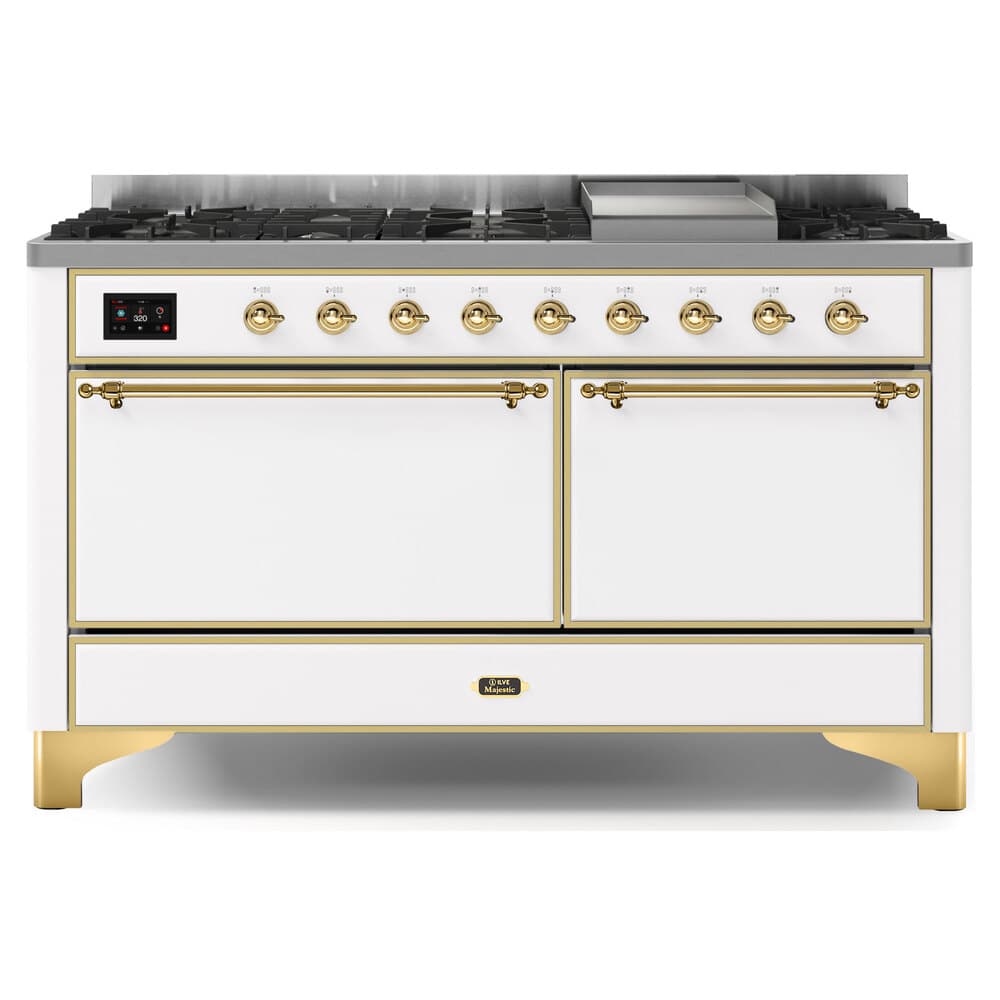Majestic II Series 60" Dual Fuel Liquid Propane Freestanding Range
