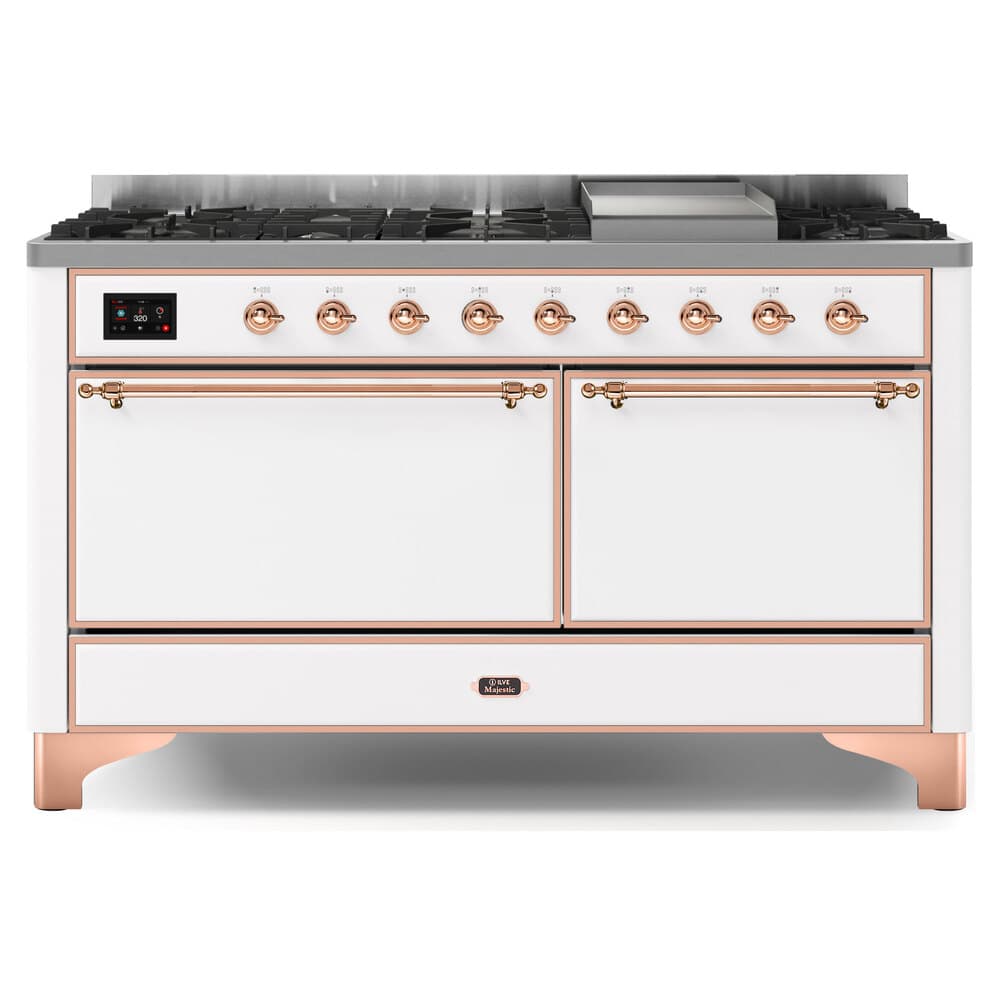 Majestic II Series 60" Dual Fuel Natural Gas Freestanding Range