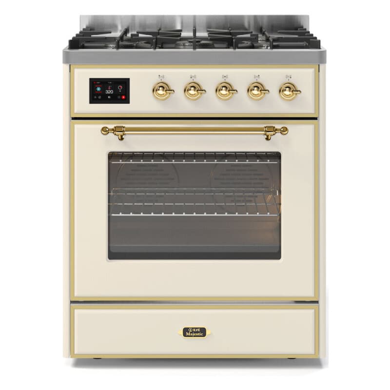 Majestic II Series 30" Dual Fuel Liquid Propane Freestanding Range