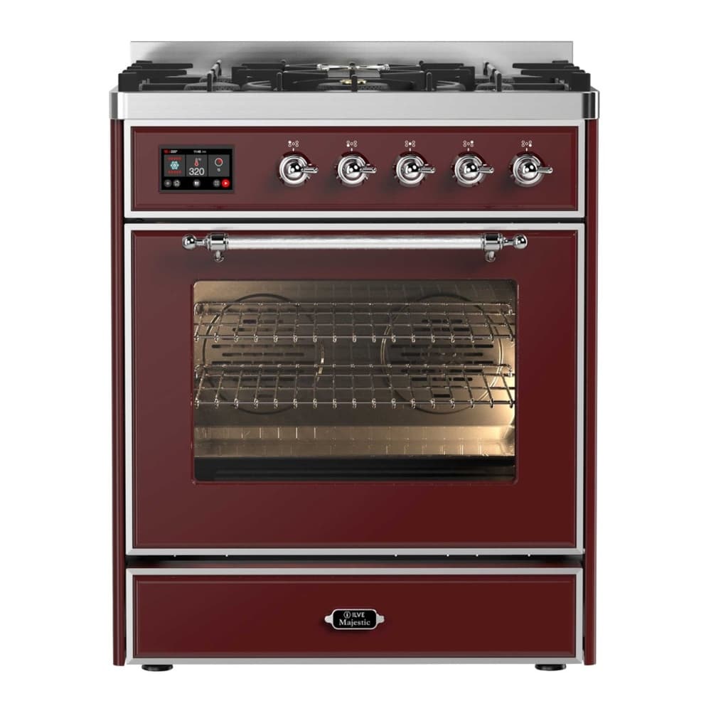 Majestic II Series 30" Dual Fuel Liquid Propane Freestanding Range