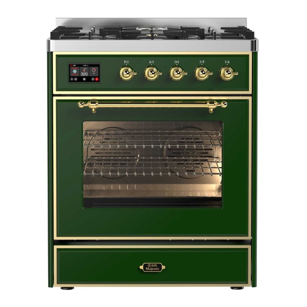 Majestic II Series 30" Dual Fuel Natural Gas Freestanding Range